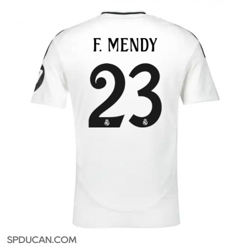 Muški Nogometni Dres Real Madrid Ferland Mendy #23 Domaci 2024-25 Kratak Rukav